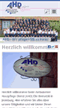 Mobile Screenshot of ahd-jesteburg.de